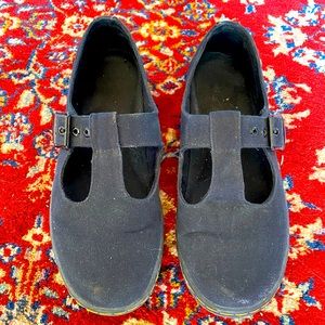 Dr Martens buckle mary jane flats